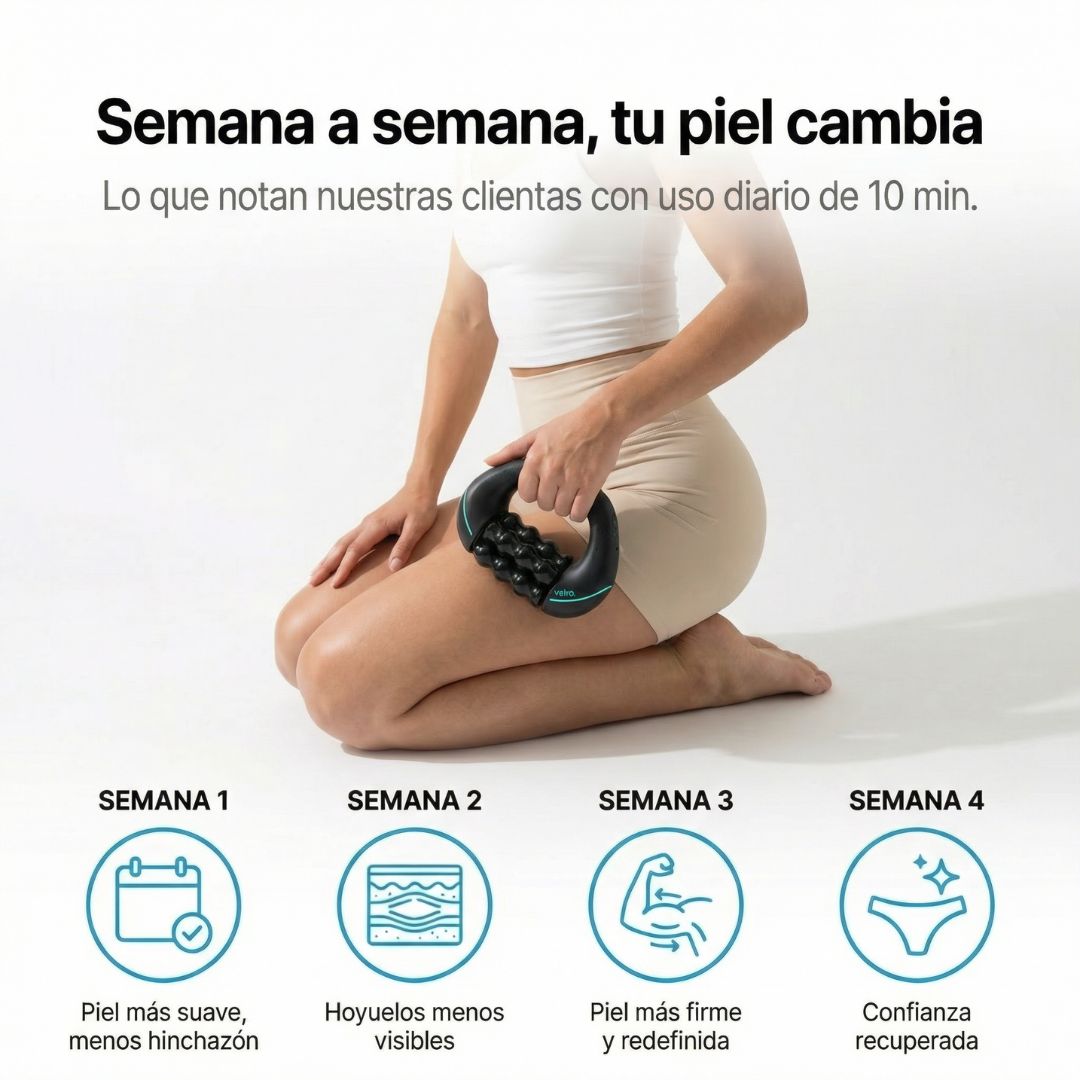 VELRA™ - Masajeador Rotatorio Anticelulitis