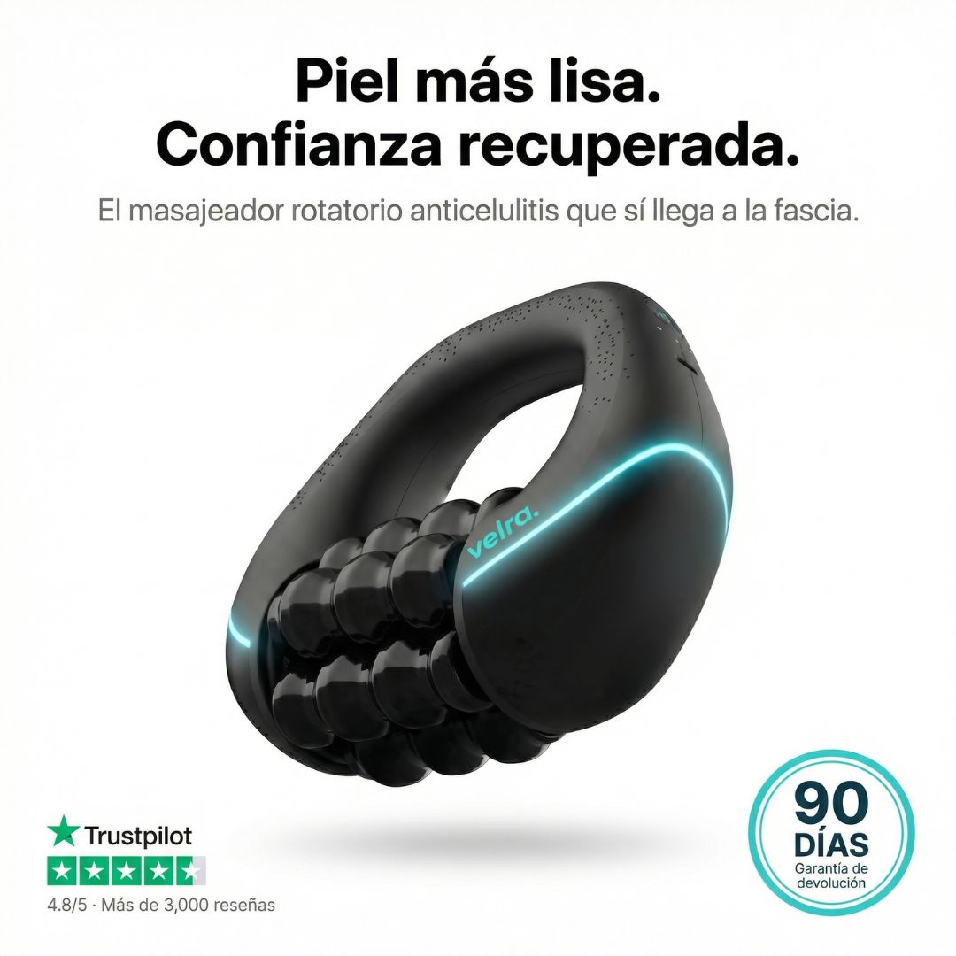 VELRA™ - Masajeador Rotatorio Anticelulitis